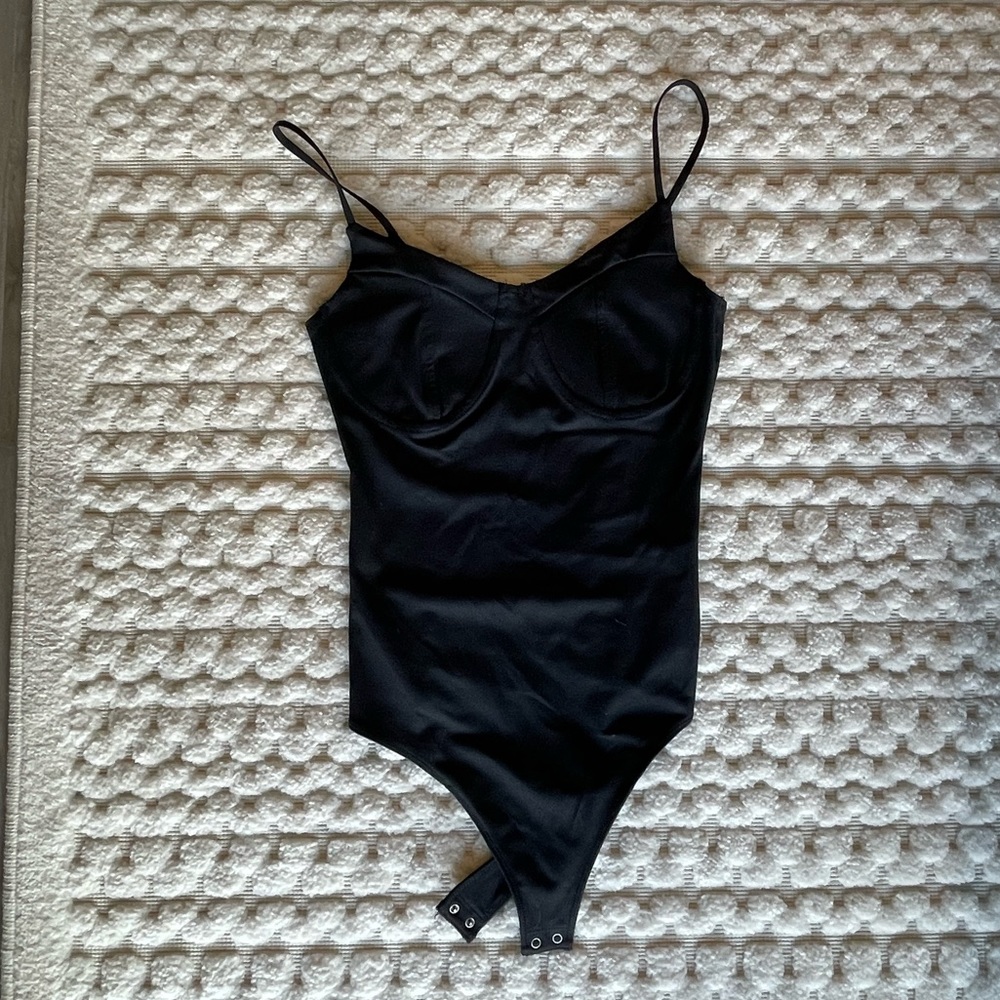 Abercrombie Seamless Fabric Corset Bodysuit